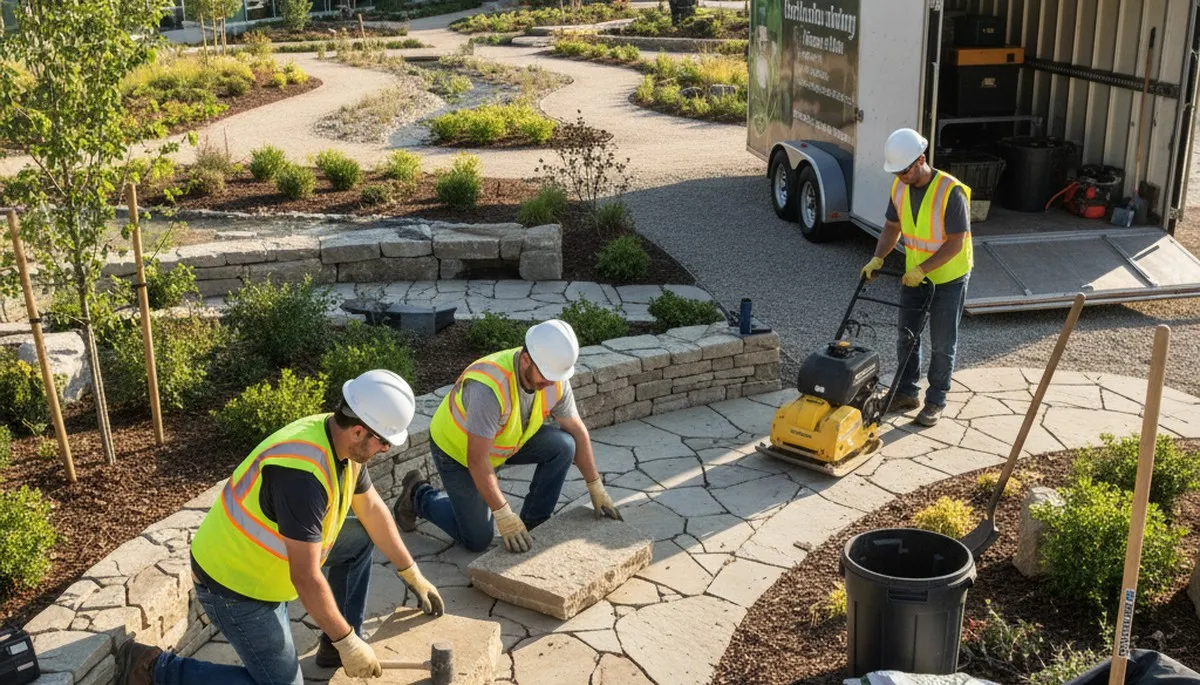 Landscape design for Albany, GA tree service with outdoor planning and property care