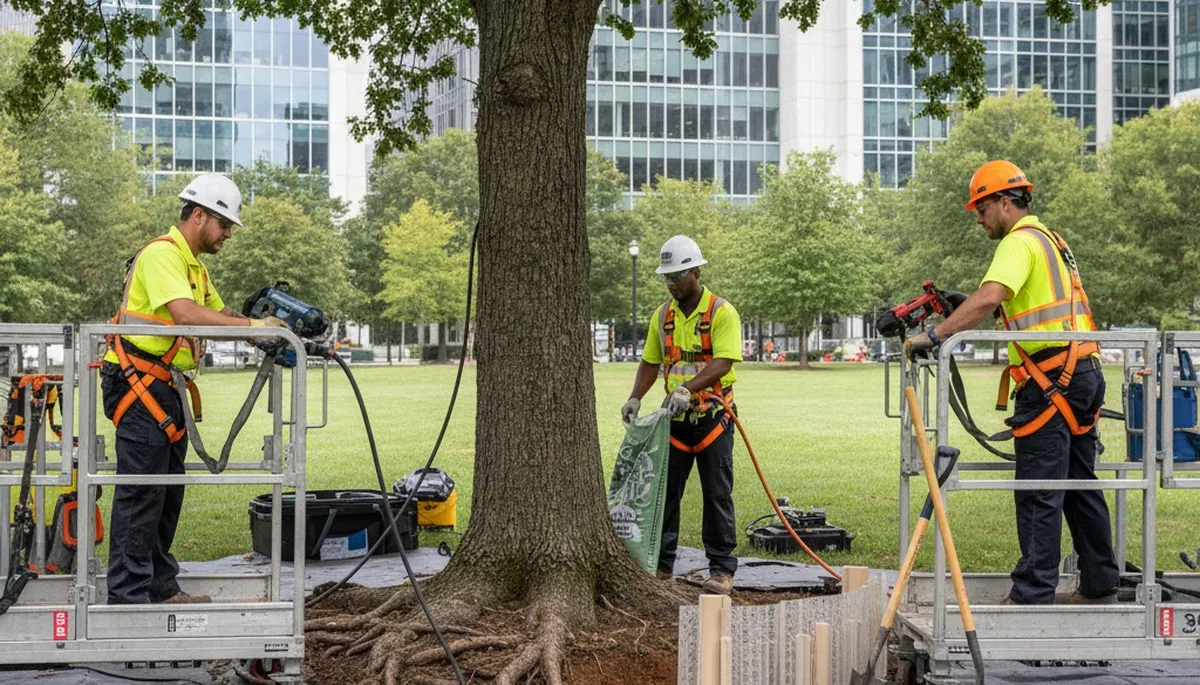 Root protection service for trees in Albany, GA by Arbor Tree Care