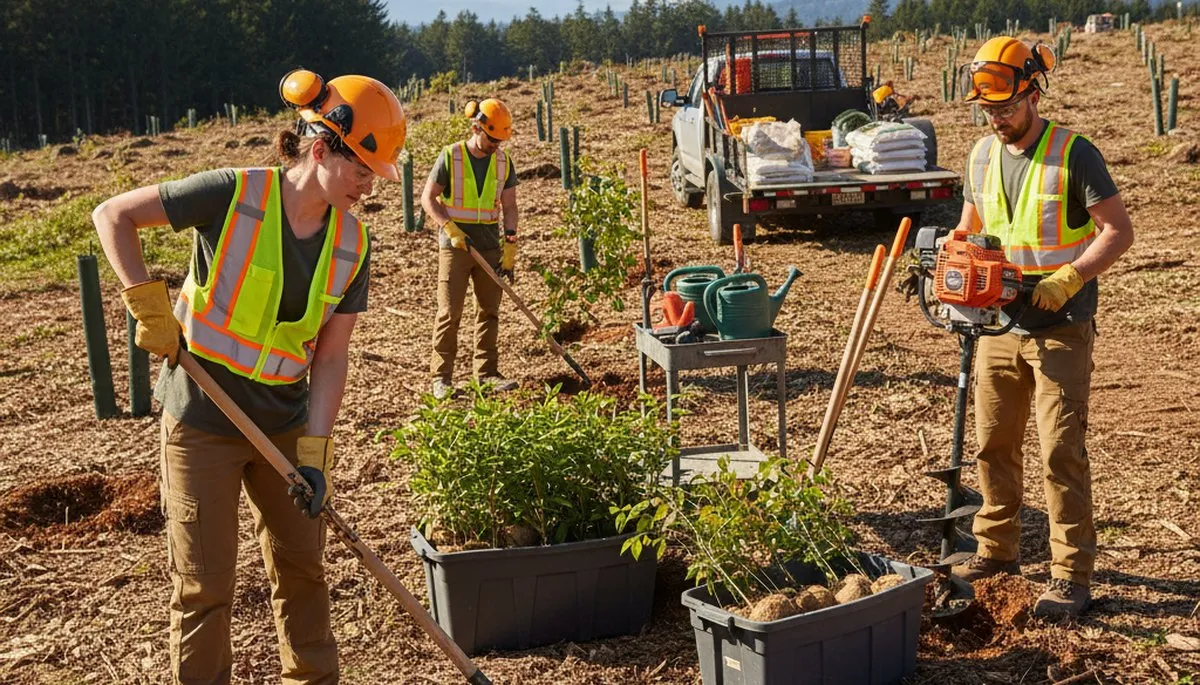 Tree planting services in Albany, GA for healthy, well-matched trees