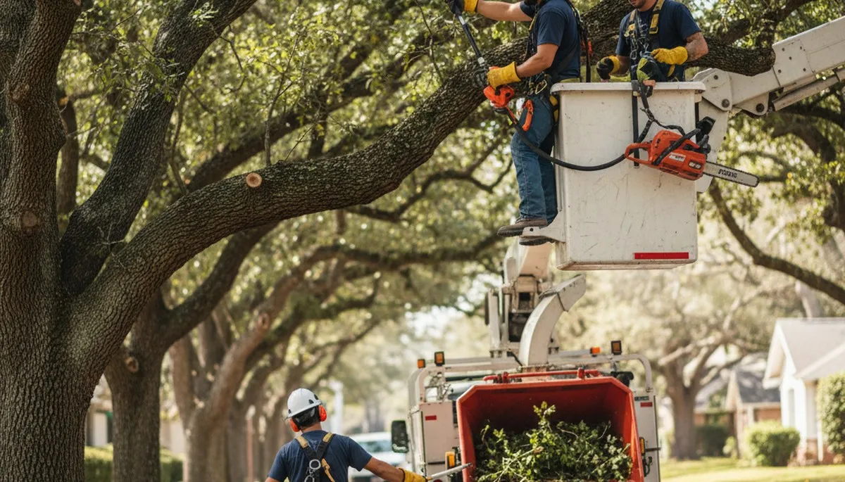 Tree pruning service in Albany, GA to improve tree health and reduce safety risks