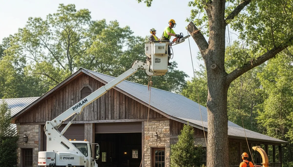 Tree service crew providing professional tree care in Albany, GA
